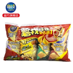 [自营] 可比克copico 薯我任性买3送1新品装共4包 薯片薯条办公零食小吃